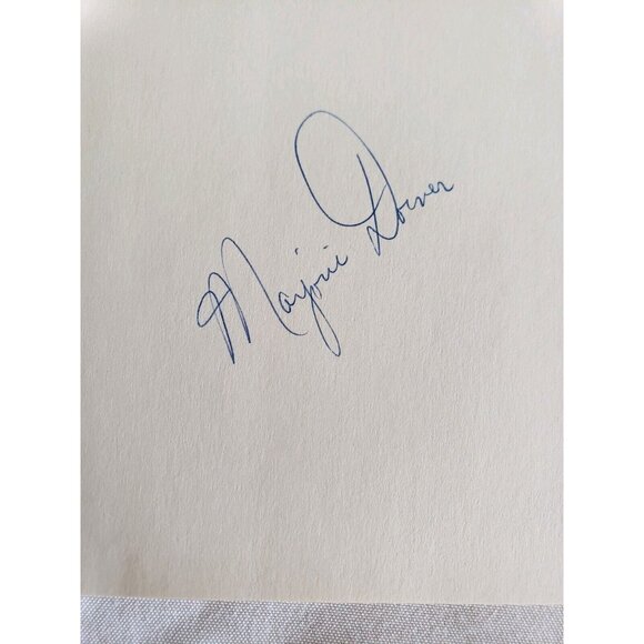 Nightmare A Novel Marjorie Dorner Signed 1st Edition Hardcover DJ 1987 Thriller - Picture 2 of 9